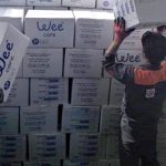 توزیع رایگان محصولات بهداشتی هلدینگ آذرگستران آسیا در گیلان